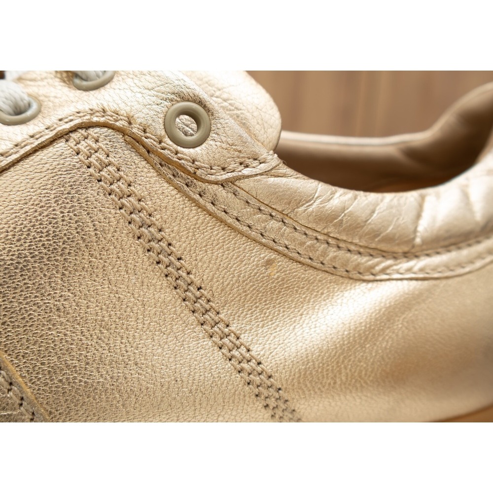 RARE VTG Dior B16 by‎ Hedi Slimane collector Gold Sneaker Size US 10 - Picture 11 of 14